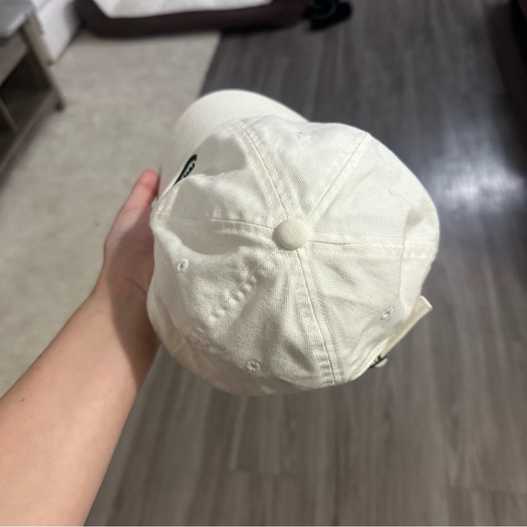 3/$20⚡️ Nike White Baseball Cap Hat Black Embroidered Logo Front S1ze Heritage - Picture 3 of 8